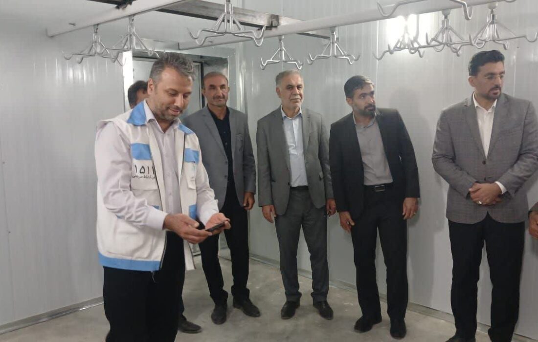 گشایش سردخانه کشتارگاه دام از «حق آلایندگی» در شهرستان لالی