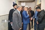 بازدید معاون منابع انسانی و امور فرهنگی قوه قضاییه از مجتمع دادگاه‌های صلح استان قم