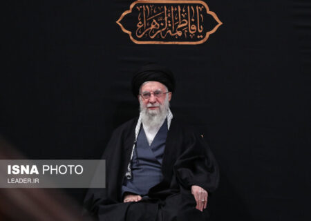 دومین شب مراسم عزاداری شهادت حضرت فاطمه(س) با حضور رهبر انقلاب