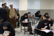 معاون منابع انسانی دادگستری آذربایجان غربی از روند برگزاری آزمون جذب عمومی تصدی منصب قضا بازدید کرد