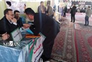 میز خدمت قضایی در بروجرد به مناسبت هفته بسیج برگزار شد