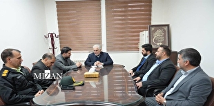 بررسی روند خدمات قضایی شهرستان زارچ در بازدید رئیس سازمان زندانها