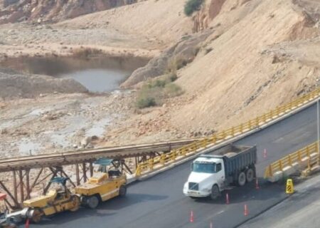 پایان دل‌نگرانی مسافران؛ جاده پرپیچ و خم مسجدسلیمان چهارخطه شد