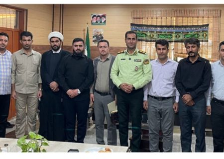 تجلیل  از «سربازان قلم» در ستاد انتظامی اندیکا به مناسبت روز خبرنگار؛ تأکید بر نقش رسانه‌ها در ارتقای امنیت اجتماعی