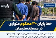 قاطعیت در اجرای قانون؛ بازداشت ۳۰ محکوم متواری در طرح ارتقای امنیت مسجدسلیمان