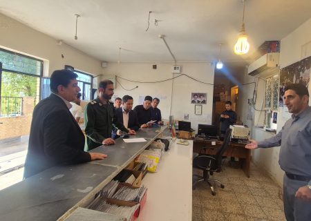 بازدید فرماندار اندیکا از اداره پست این شهرستان
